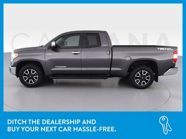 2017 Toyota Tundra Double Cab Limited Pickup 4D 6 1/2 ft pickup Gray for sale in Louisville, KY – photo 4