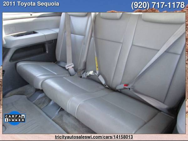 2011 TOYOTA SEQUOIA LIMITED 4X4 4DR SUV (5 7L V8 FFV) Family owned for sale in MENASHA, WI – photo 23