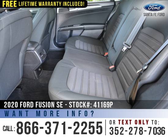 2020 Ford Fusion SE Ecoboost - Touchscreen - Cruise Control for sale in Alachua, FL – photo 18