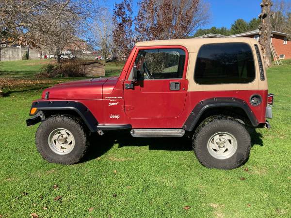 1998 Jeep wrangler 4.0 TJ - cars & trucks - by owner - vehicle... for sale in Mars Hill, NC – photo 2