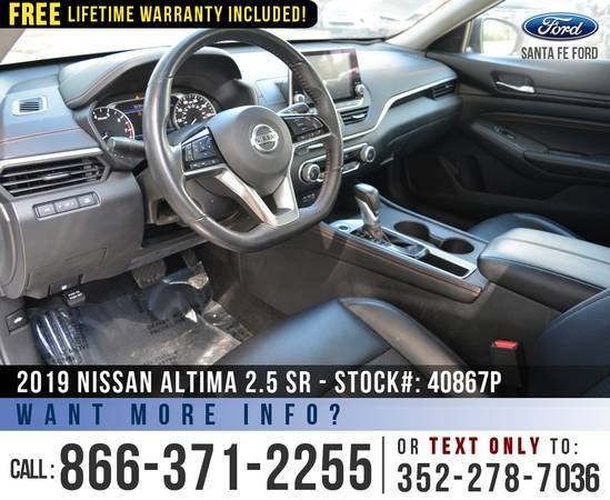 2019 Nissan Altima 2 5 SR SIRIUS, Cruise, Touchscreen - cars for sale in Alachua, FL – photo 9
