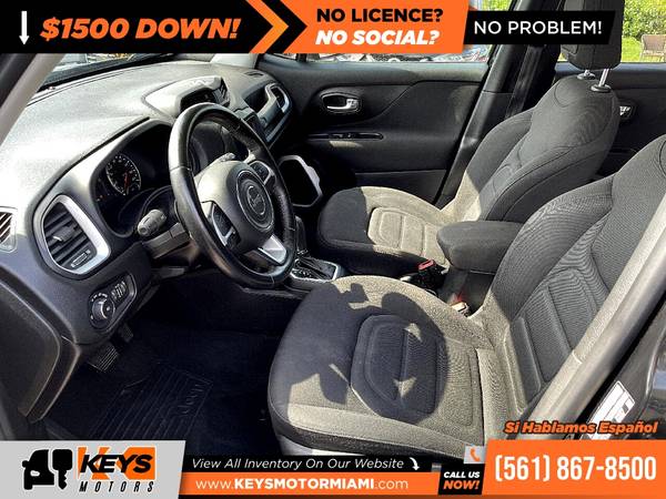325/mo - 2018 Jeep Renegade Latitude - - by dealer for sale in West Palm Beach, FL – photo 11
