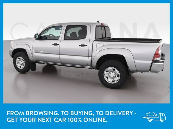 2015 Toyota Tacoma Double Cab PreRunner Pickup 4D 5 ft pickup Silver for sale in Arlington, District Of Columbia – photo 5