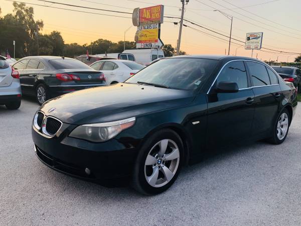 2006 BMW 530i Perfect Clean Carfax Trades Welcome Open 7 Days for sale in largo, FL – photo 3