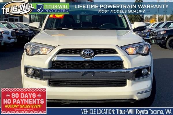 2016 Toyota 4Runner 4x4 4WD 4 Runner Limited SUV - cars & trucks -... for sale in Tacoma, WA – photo 2