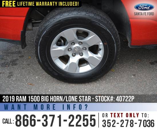 ‘19 Ram 1500 Big Horn/Lone Star *** SIRIUS, Push to Start, Camera... for sale in Alachua, FL – photo 16