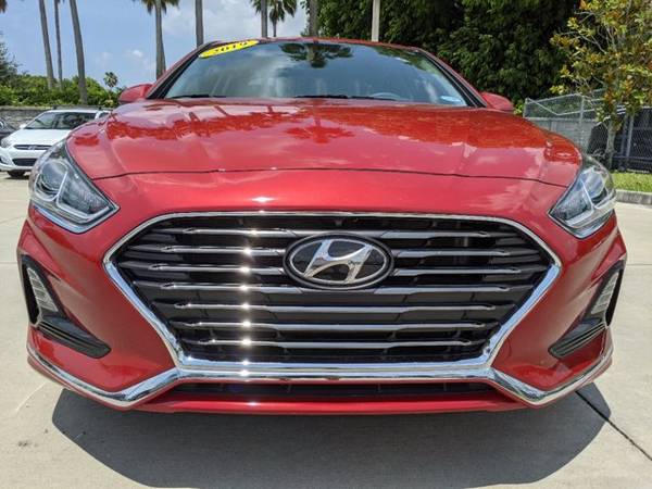 2019 Hyundai Sonata Scarlet Red Unbelievable Value! - cars & for sale in Naples, FL – photo 8
