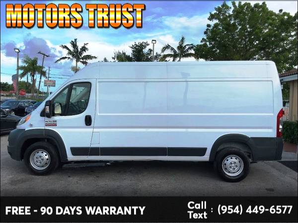 2017 Ram ProMaster Cargo Van 2500 High Roof 159" WB BAD CREDIT NO... for sale in Miami, FL – photo 4