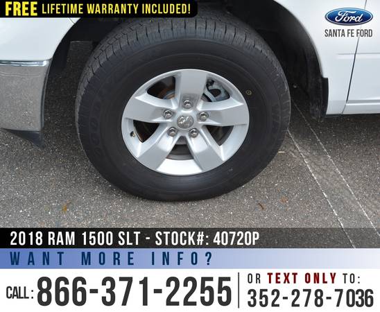 2018 RAM 1500 SLT 4WD *** Tinted Windows, SiriusXM, Camera *** -... for sale in Alachua, FL – photo 8