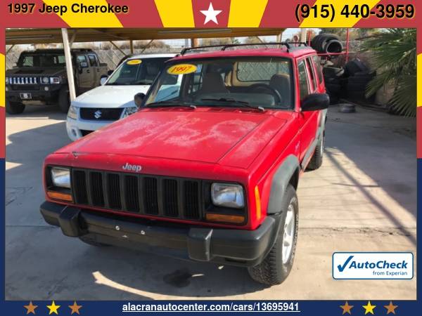 1997 Jeep Cherokee 4dr Sport *Buy Here Pay Here* - cars & trucks -... for sale in El Paso, TX – photo 2