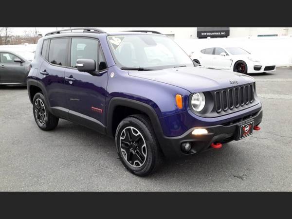 2016 Jeep Renegade Trailhawk 4x4 4dr SUV with - - by for sale in Wakefield, MA – photo 4