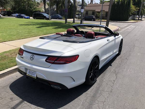 Mercedes S560 convertible for rent for sale in Los Angeles, CA – photo 7