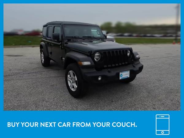 2020 Jeep Wrangler Unlimited Sport S Sport Utility 4D suv Black for sale in NEW YORK, NY – photo 12