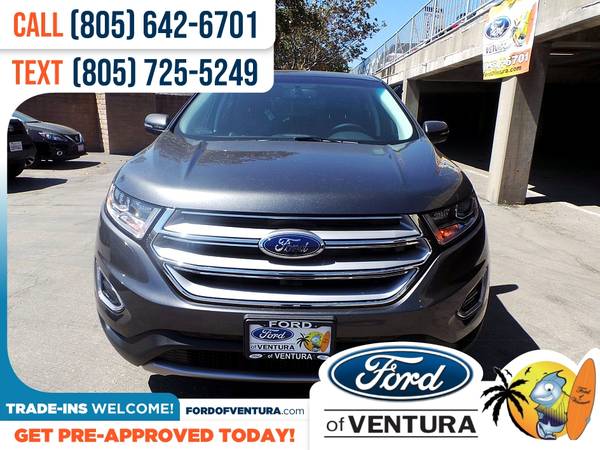490/mo - 2018 Ford Edge SEL - - by dealer - vehicle for sale in Ventura, CA – photo 2