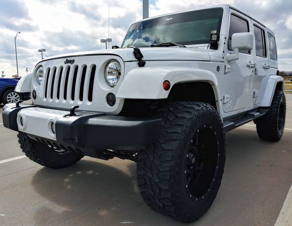 2015 JEEP WRANGLER UNLIMITED - LIFTED LEATHER BAD BOY - cars &... for sale in Ardmore, KS – photo 3