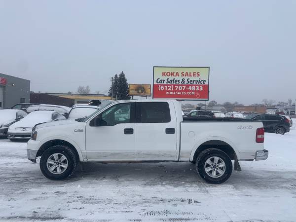 Ford F-150 Lariat 4X4Leather Sunroof heated seats White on Black for sale in Osseo, MN – photo 7