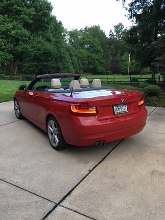 BMW 228i Convertible -- like new for sale in Glenshaw, PA – photo 3