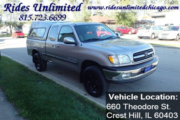 2002 Toyota Tundra SR5 V8 - cars & trucks - by dealer - vehicle... for sale in Crest Hill, IL