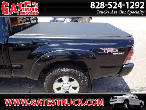 2011 Toyota Tacoma Double Cab 4WD V6 SR5 TRD-Sport Black - cars & for sale in Franklin, NC – photo 9