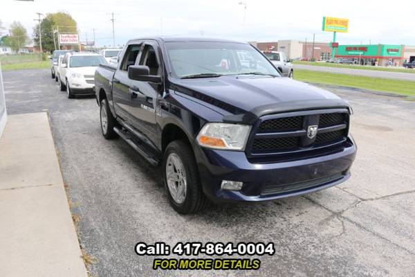 2012 Ram 1500 Express 4x4 Crew Cab Truck - - by dealer for sale in Springfield, MO – photo 4