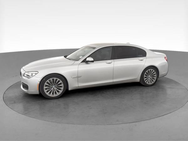 2013 BMW 7 Series 750Li Sedan 4D sedan Silver - FINANCE ONLINE -... for sale in Tucson, AZ – photo 4