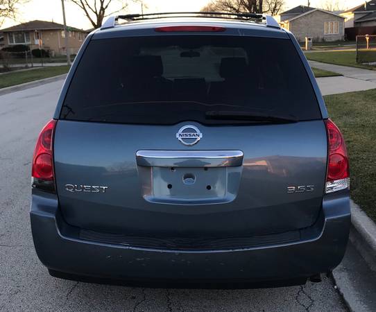 2008 Nissan Quest SE 108k Original Miles - cars & trucks - by owner... for sale in Hickory Hills, IL – photo 5