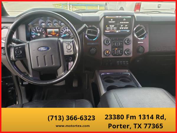 2013 Ford F350 Super Duty Crew Cab - Financing Available! - cars &... for sale in Porter, TX – photo 13