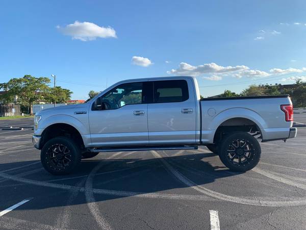 2016 FORD F-150 XLT ECOB/LEATHER/RUNNING BOARDS/NAV/AFTERMARK WHEELS... for sale in Hollywood, FL – photo 4