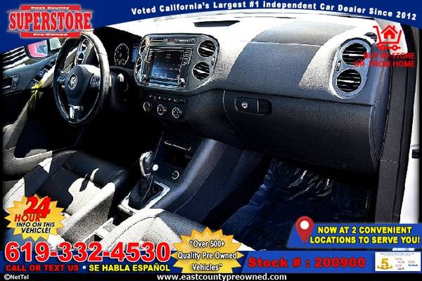 2017 VOLKSWAGEN TIGUAN WOLFSBURG SUV-EZ FINANCING-LOW DOWN! - cars &... for sale in El Cajon, CA – photo 4