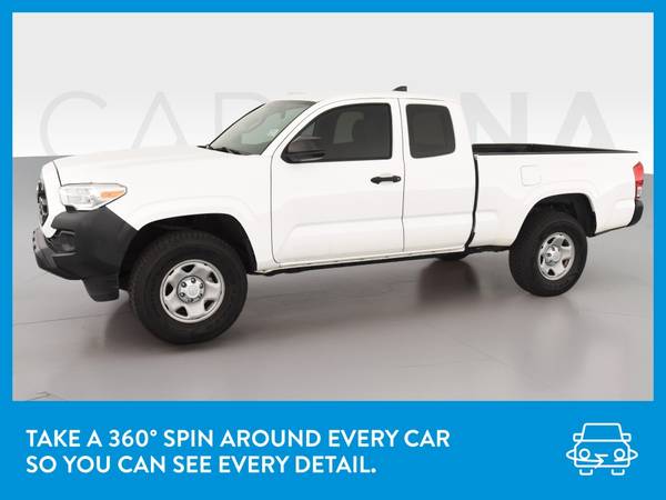2017 Toyota Tacoma Access Cab SR Pickup 4D 6 ft pickup White for sale in Bakersfield, CA – photo 3