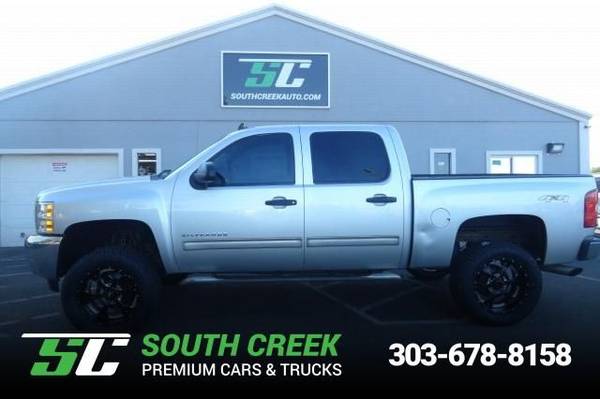2012 Chevrolet Silverado 1500 LT Clean lift w new tires and black... for sale in Longmont, CO