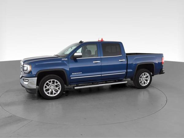 2017 GMC Sierra 1500 Crew Cab SLT Pickup 4D 5 3/4 ft pickup Blue - -... for sale in Madison, WI – photo 4