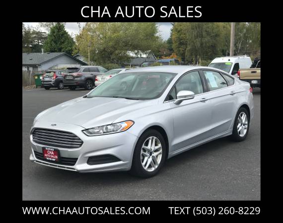 2016 FORD FUSION (BACK UP CAMERA) (CLEAN TITLE) (4 CYLINDERS) - cars... for sale in Milwaukie, OR
