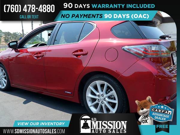 2012 Lexus CT 200h Premium FOR ONLY $194/mo! - cars & trucks - by... for sale in Vista, CA – photo 8