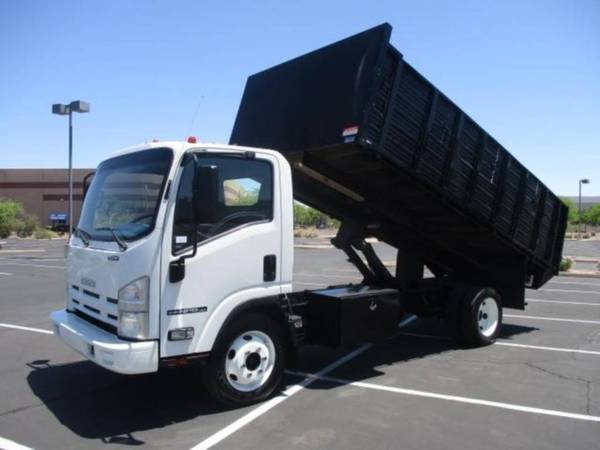 2015 Isuzu Npr Dump Truck - cars & trucks - by owner - vehicle... for sale in Cambridge, MA – photo 2