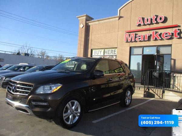 2013 Mercedes-Benz M-Class ML 350 4MATIC AWD 4dr SUV 0 Down WAC for sale in Oklahoma City, OK – photo 2