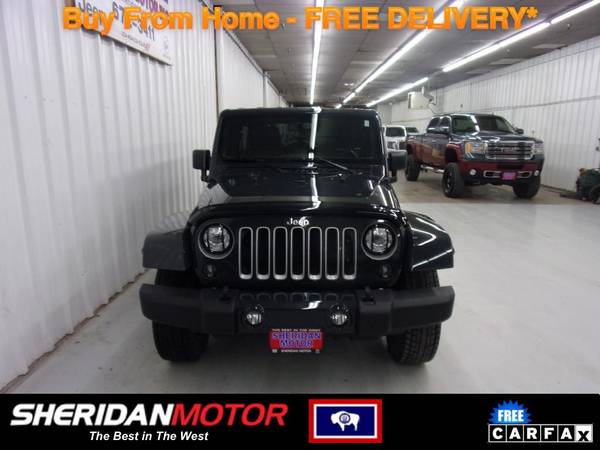 2017 Jeep Wrangler Unlimited Sahara Rhino Clearcoat - SM76460C WE for sale in Sheridan, MT – photo 2
