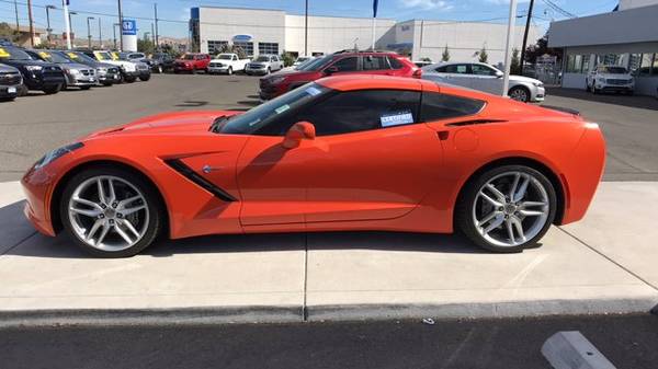2019 Chevy Chevrolet Corvette 1LT Convertible Orange for sale in Reno, NV – photo 10