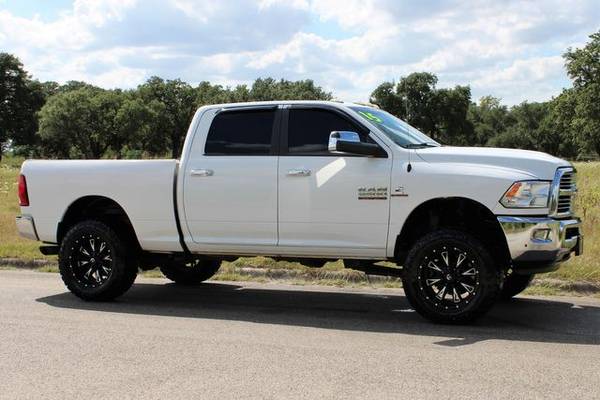 WHITE KNIGHT! 2015 RAM 2500 BIG HORN 4X4 CUMMINS LIFTED 20"FUELS&35'S! for sale in Temple, TX – photo 14