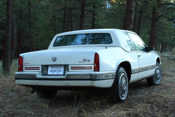 low mileage Cadillac Eldorado, 4.9 engine, triple white for sale in Stevensville, MT – photo 4