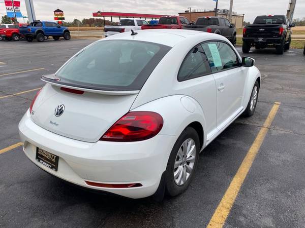 2019 VW Volkswagen Beetle coupe WHITE - cars & trucks - by dealer -... for sale in Terre Haute, IN – photo 5