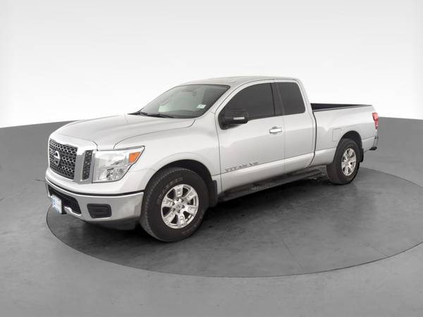 2018 Nissan Titan King Cab SV Pickup 4D 6 1/2 ft pickup Silver - -... for sale in Houston, TX – photo 3