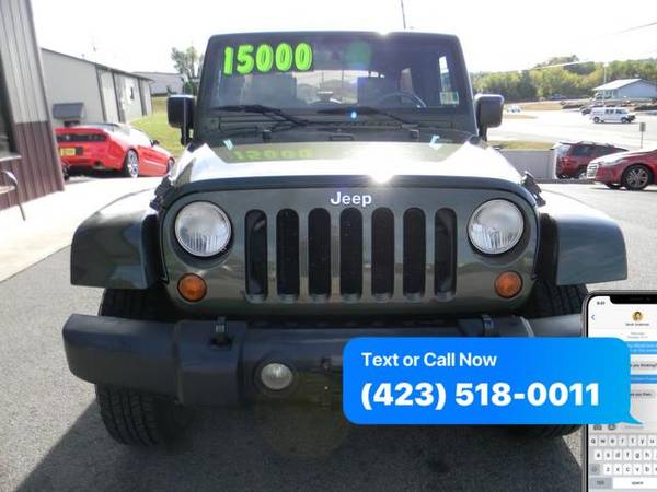 2007 Jeep Wrangler Unlimited Sahara 4WD - EZ FINANCING AVAILABLE! for sale in Piney Flats, TN – photo 3
