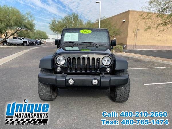 2016 JEEP WRANGLER UNLIMITED SPORT ~ LIFTED ~ LOW MILES ~ EASY FINAN... for sale in Tempe, CA – photo 2