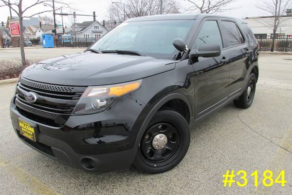 2014 FORD EXPLORER POLICE ALL WHEEL DRIVE (#3184, 117K) for sale in Chicago, IL – photo 2