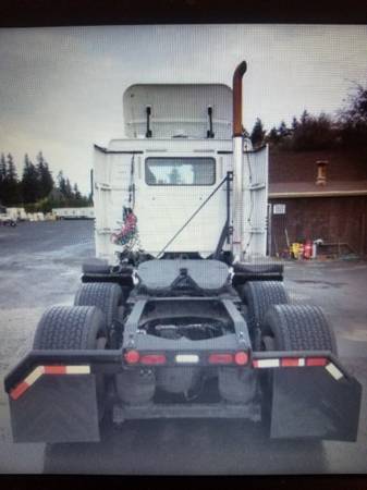 2009 Volvo 3 axle day cab AutoShift 766k white - cars & trucks - by... for sale in East Portland Gresham Oregon, OR – photo 6