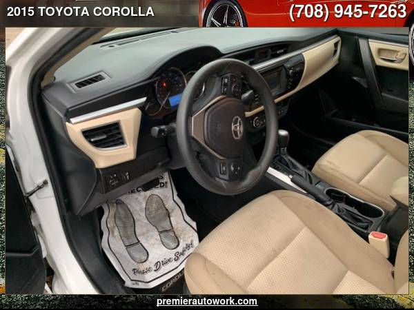 2015 TOYOTA COROLLA L - cars & trucks - by dealer - vehicle... for sale in Alsip, IL – photo 22