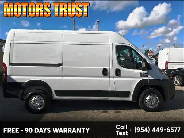 2019 Ram ProMaster Cargo Van 2500 High Roof 136" WB BAD CREDIT NO... for sale in Miami, FL – photo 8