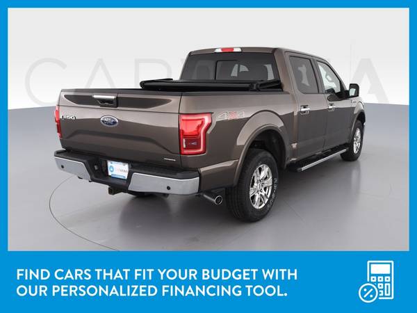2015 Ford F150 SuperCrew Cab Lariat Pickup 4D 6 1/2 ft pickup Brown for sale in Asheville, NC – photo 8