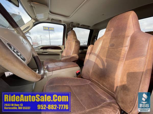 2006 Ford F250 F-250 King Ranch Crew cab 4x4 gas 5 4 V8 leather NICE for sale in Burnsville, MN – photo 10